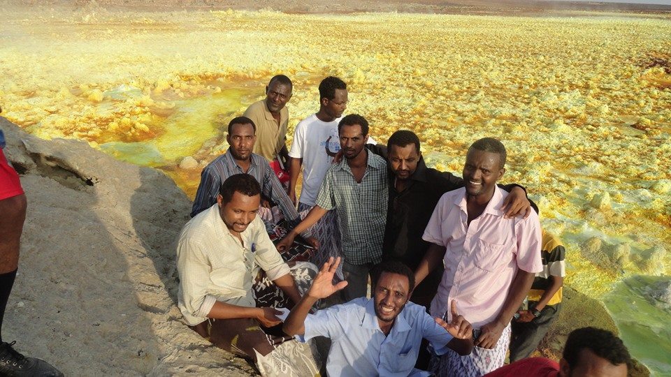 Dallol active volcano Ethiopia